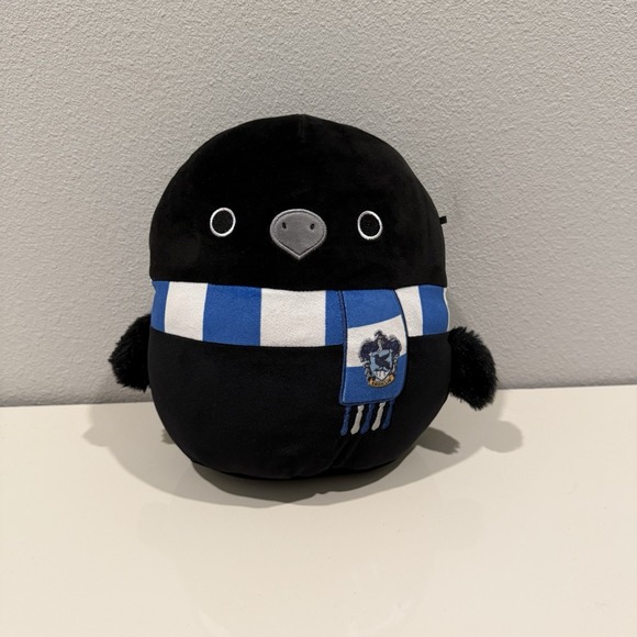 Kellytoy Other - Squishmallow Ravenclaw Squishmallow 10" Harry Potter Blue White Striped Sash